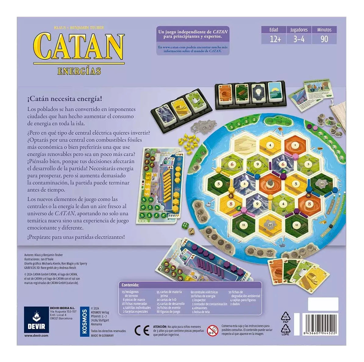 JM DV SP FM Devir - Catan Energias 40-4207
