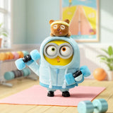 52toysminion Bob & Tim Vinilo Plush Llavero Blind Box 78863