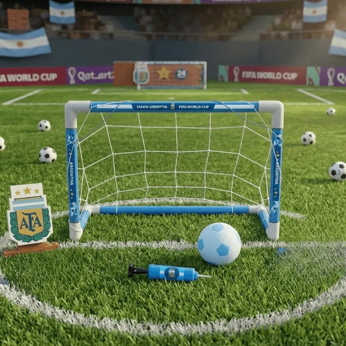 Super Arco De Futbol Con pelota AFA 57505