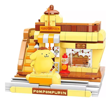 Hello Kitty Playset 24cm Sanrio Street Pompompurin Tienda de Pudines K20810 56400