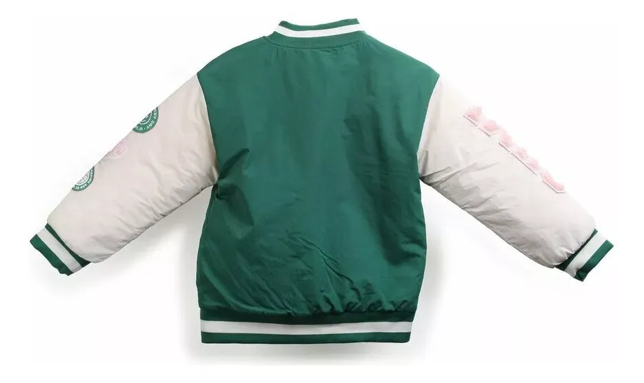 Campera Bomber Uma Green J02 T10