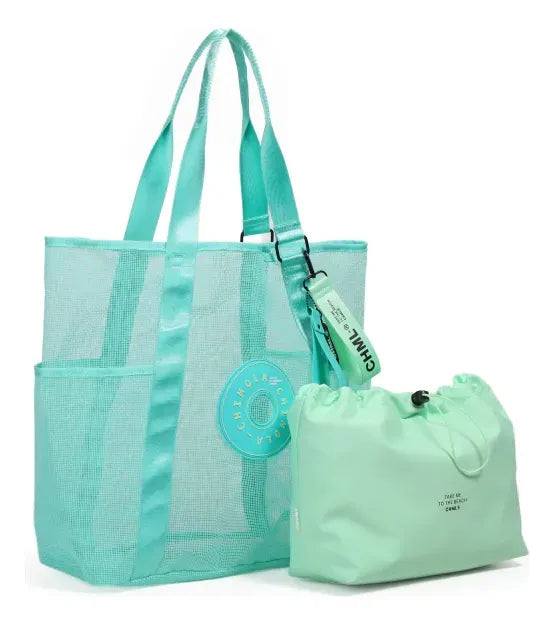 Chimola Bolso De Playa Fiorella Mint BP134