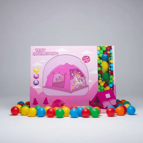 Carpa De Juegos Infantil Iglú + 6 Pelotas 3104767 Shine Rosa
