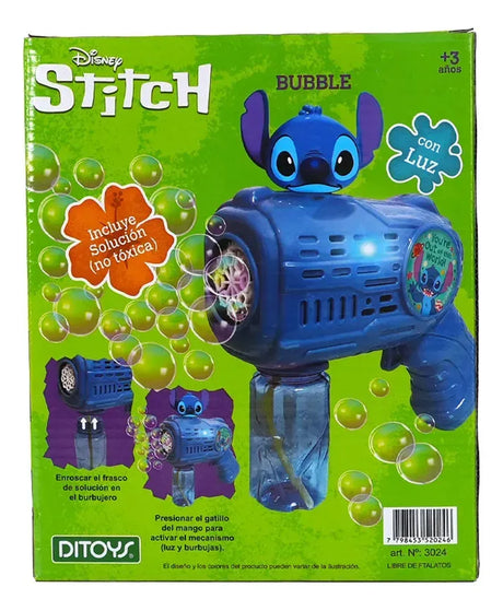 Stitch Burbujero Con Luz 3024