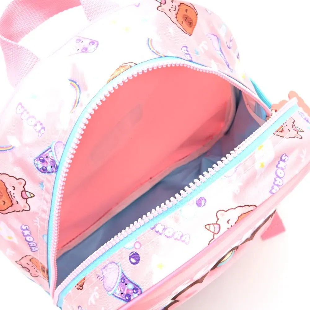 Skora Mochila Espalda Petit Capibara Unicornio 12p 42185 Rosa