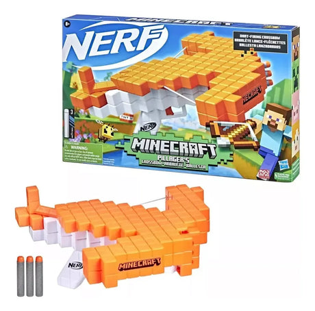 Nerf Ballesta De Dardos Minecraft Pillager's Crossbow Hasbro