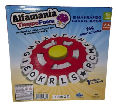 Juego De Mesa Alfamania Tiempo Fuera 1971