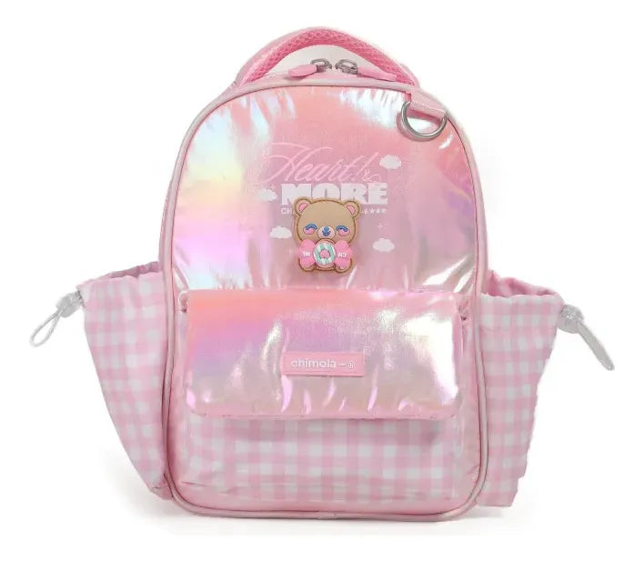 Chimola Mochila Espalda 12p Spin Bear Light Pink FS128