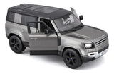 Bburago 1:25 Land Rover Defender 2022 Gris 18-21101