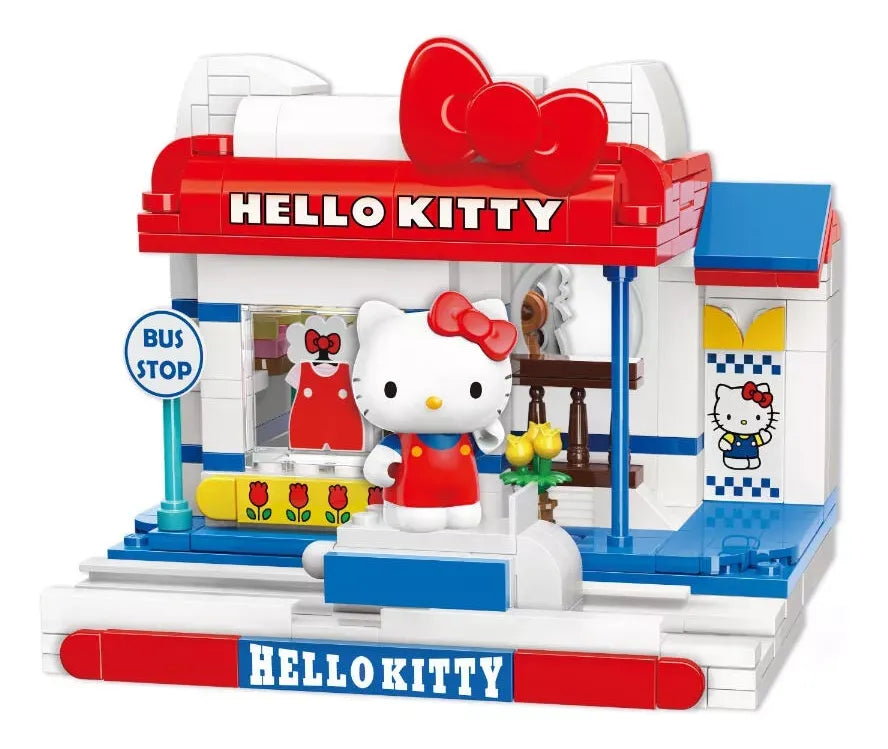 Hello Kitty Playset 24cm Sanrio Street Tienda De Moda K20807 56385