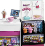 Muñeca Barbie Cafetería Con Accesorios Gmw03 Mattel