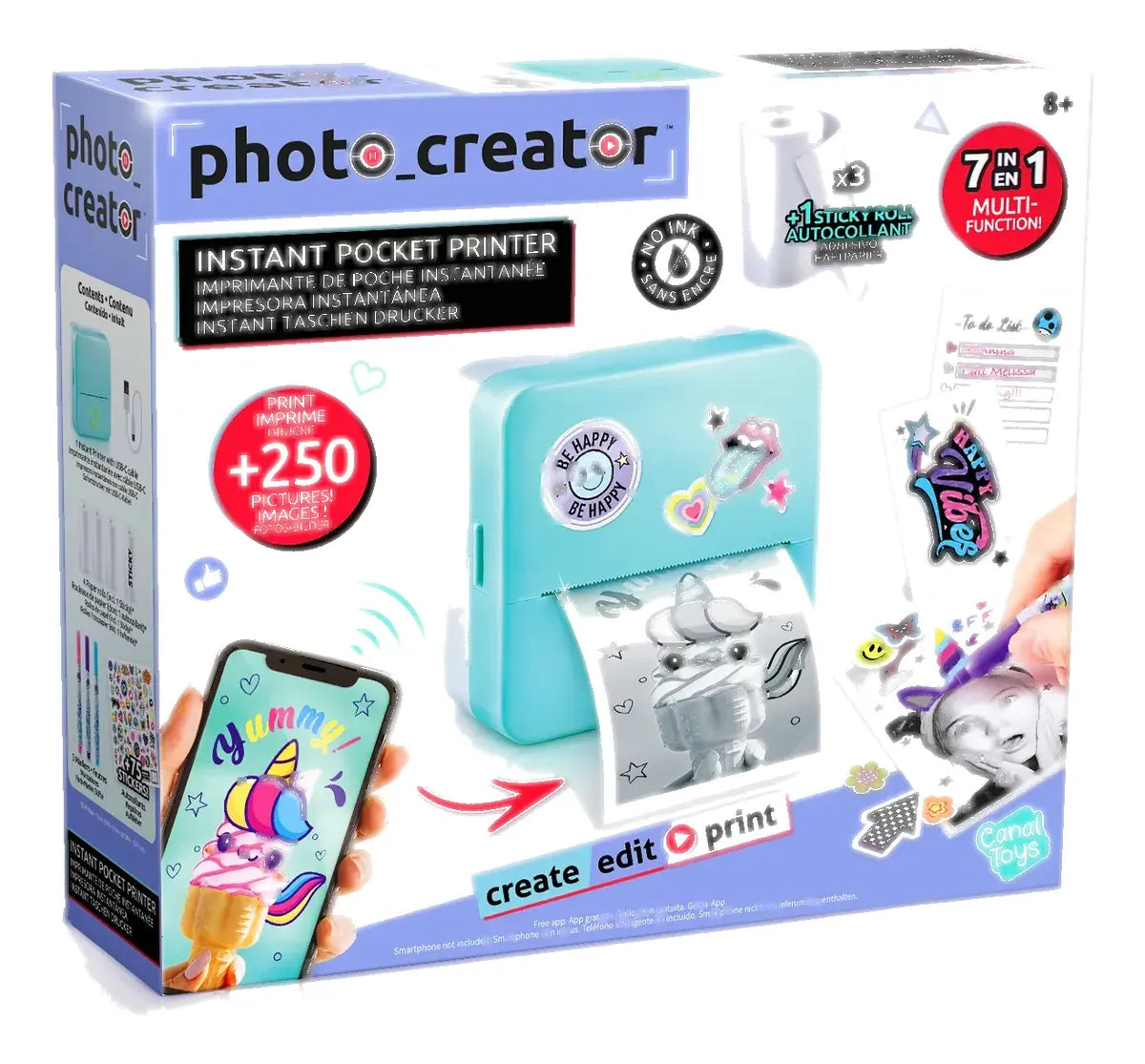 Print Creator Instant Impresora Pocket CLK017