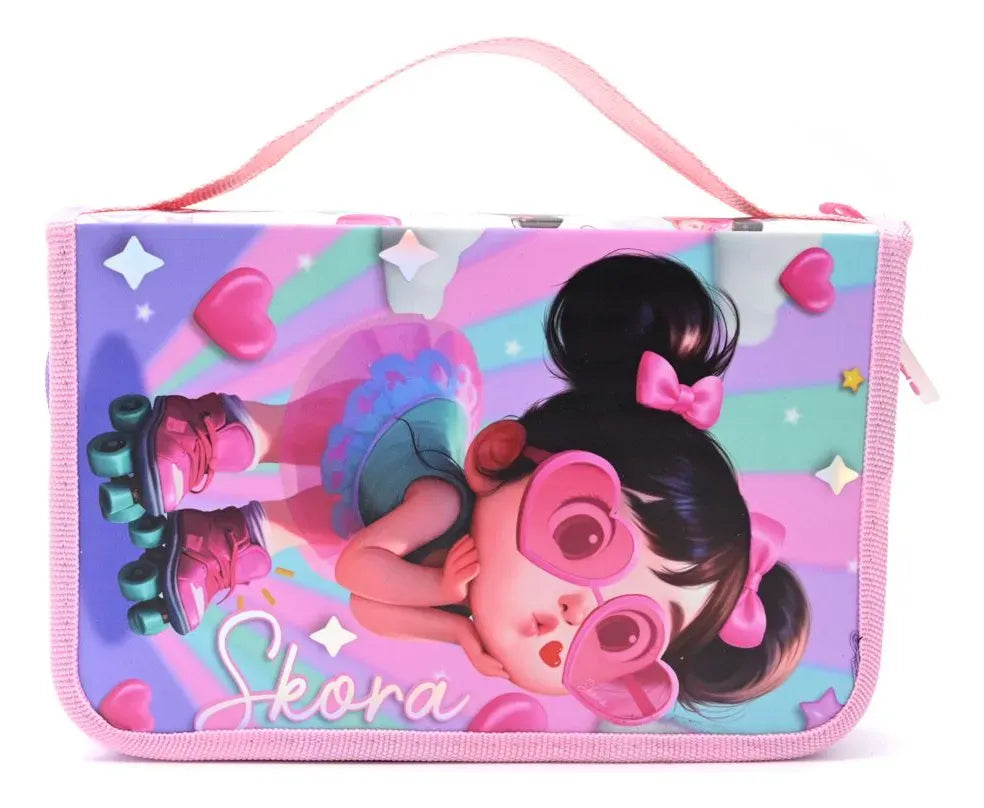 Skora Cartuchera Desplegable Think Happy Cool Tutu 43152