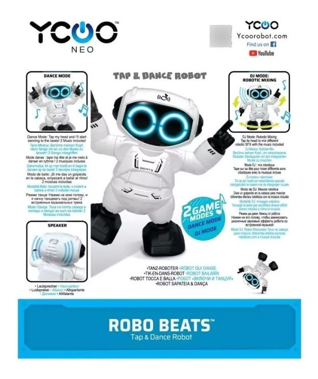 Robot Robo Beats Interactivo 88587 Silverlit