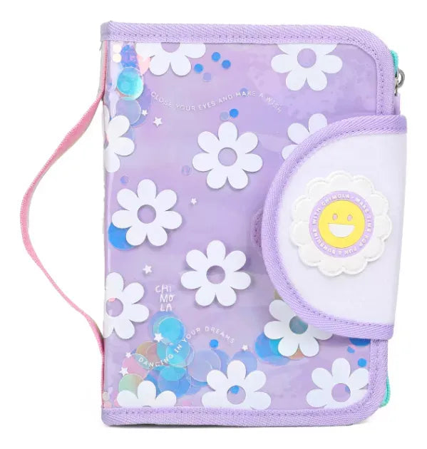 Chimola Cartuchera Completa Book Light purple TR161