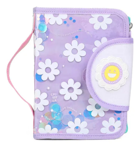 Chimola Cartuchera Completa Book Light purple TR161