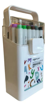 Marcadores Acrílicos con Estuche X24 Colores SL7102