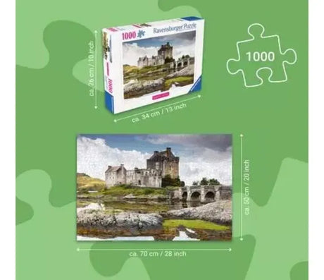 Ravensburger Puzzle 1000 Pzs Castles Scotland 12001337
