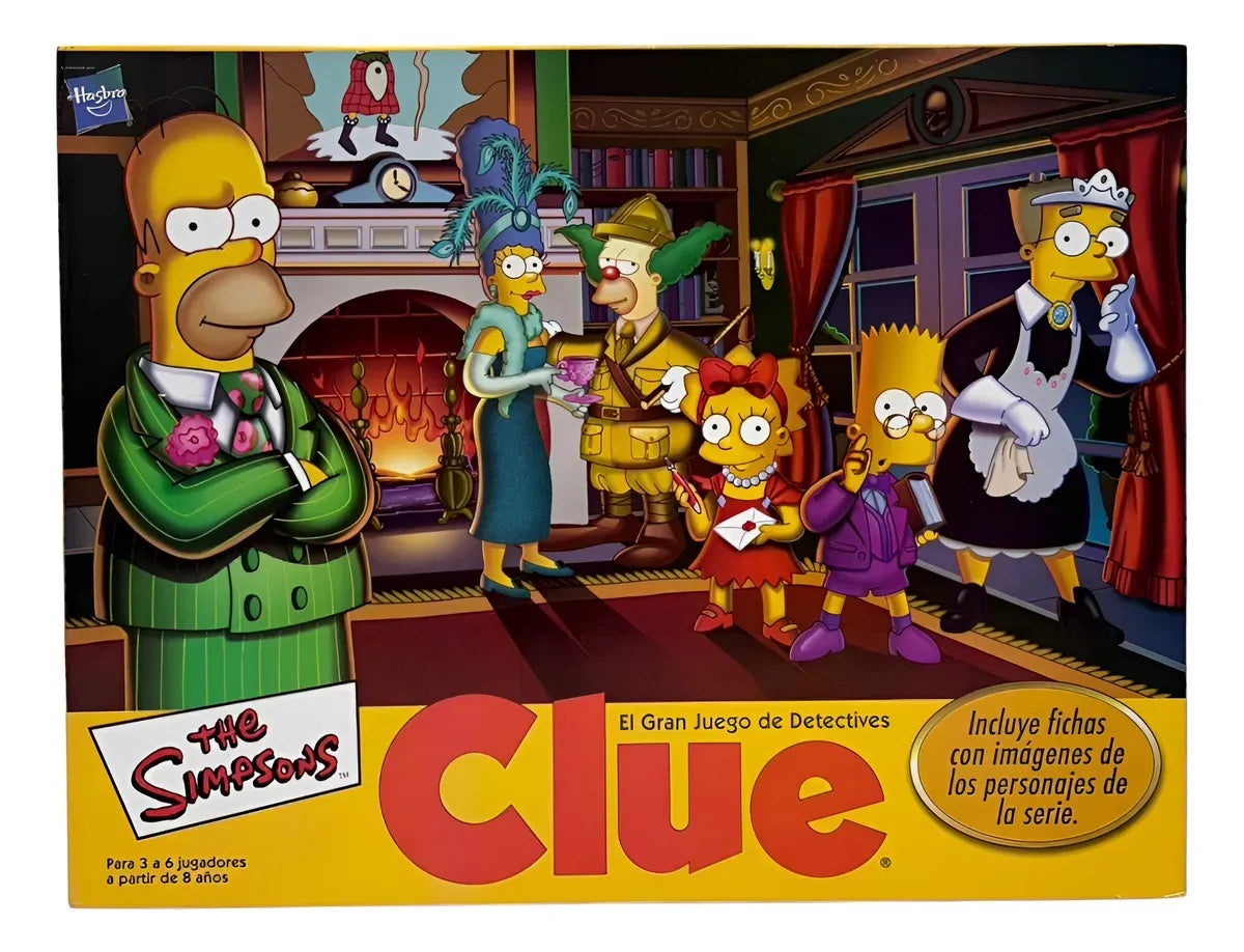 The Simpsons Clue Juego Detectives Art 9771