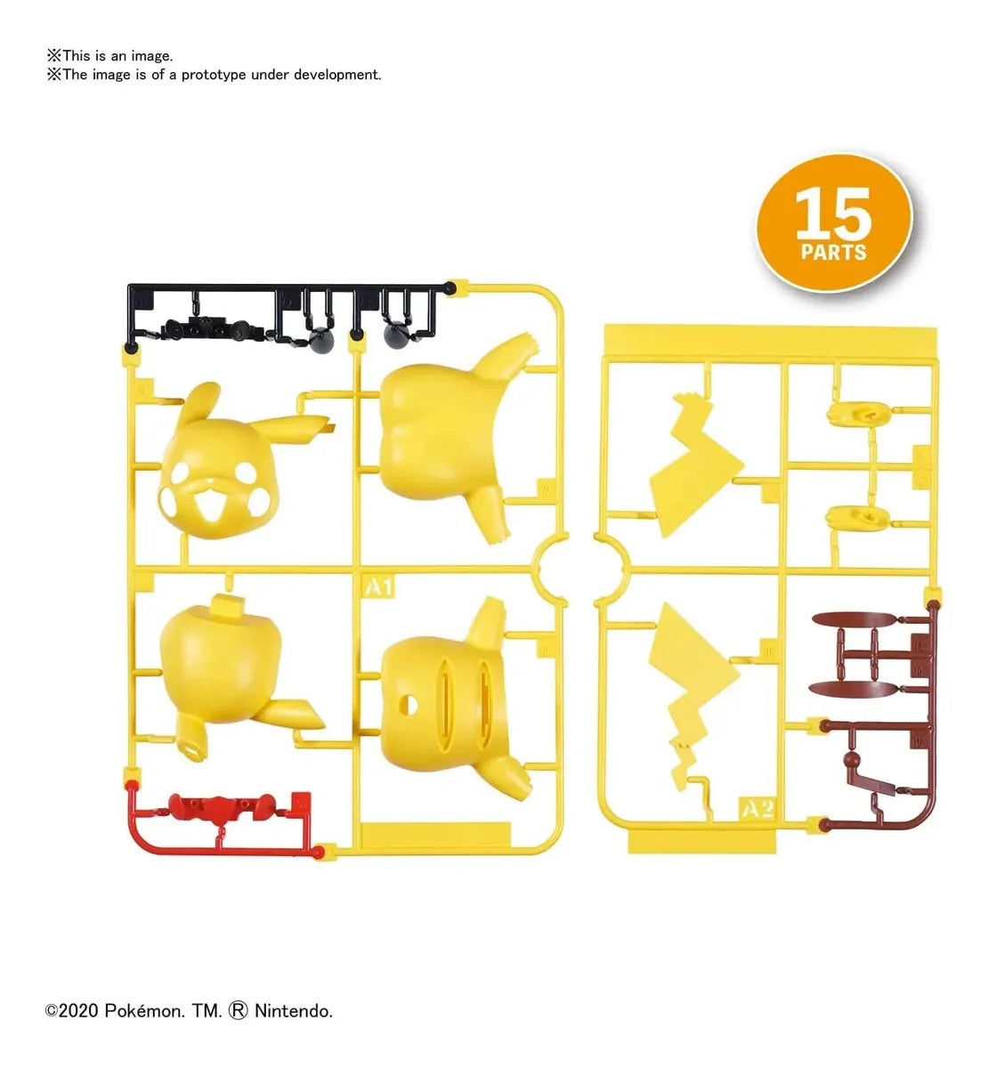 Bandai Hobby Pokemon Quick 01 Pikachu Model Kit 2541922
