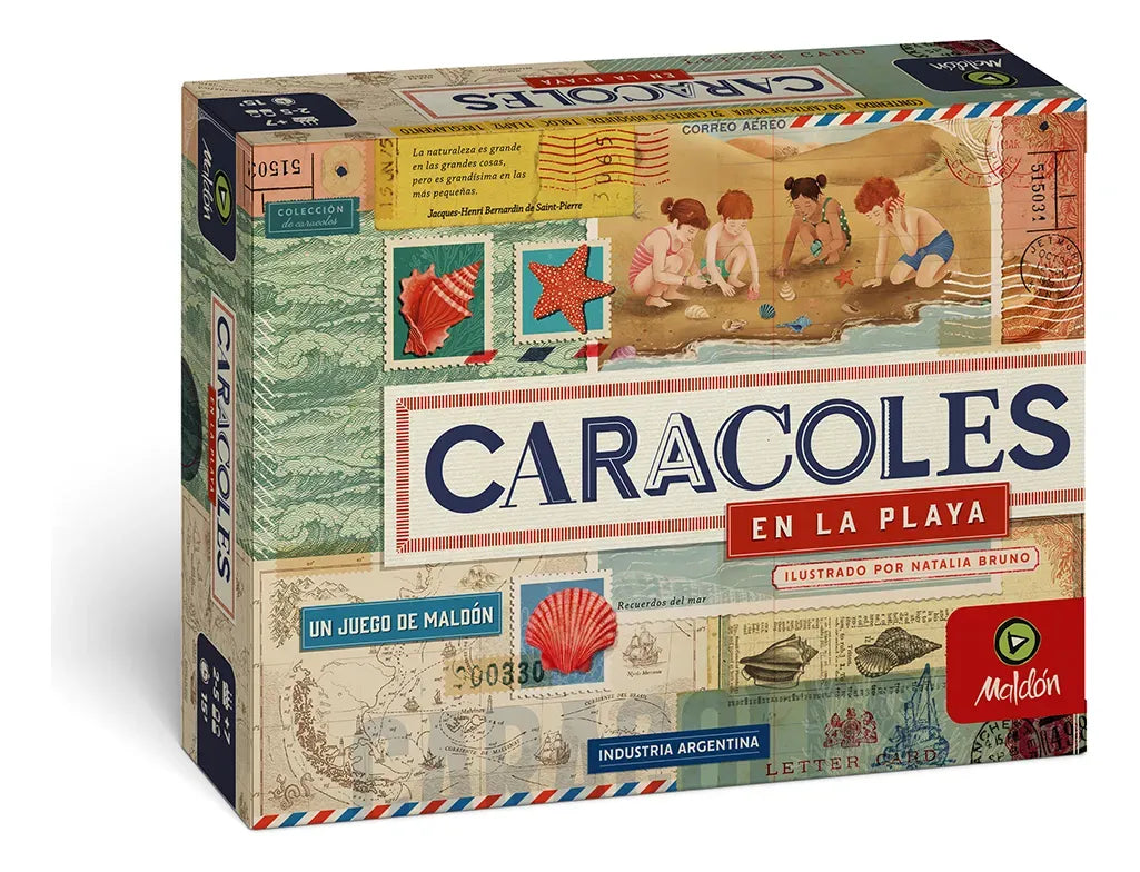 Juego Caracoles En La Playa Maldon 8301