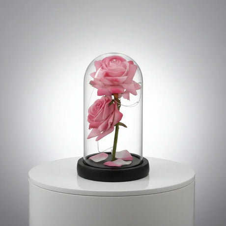 Flor Artificial Capsula Con Luz 21cm Kl793
