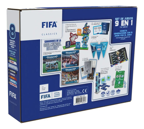 Juego de Mesa FIFA 9 en 1 - Ganadores del Mundial FWC-0001-06