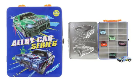 Valija con 6 Autos Pull Back 2410705 Shine