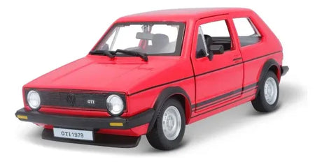 Bburago 1:24 Volkswagen Golf GTI MK1 1979 Rojo/Negro 18-21089