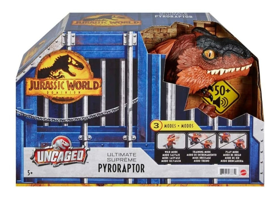 Jurassic World Pirorraptor Desenjaulado Llamas Gwd70 Mattel