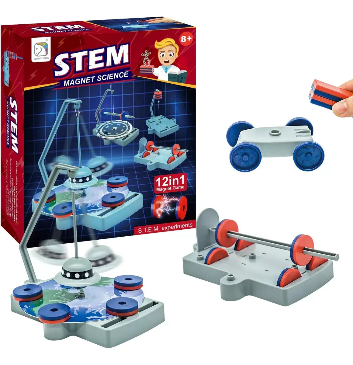 Stem Juego Ciencia Iman 2 en 1 2028091
