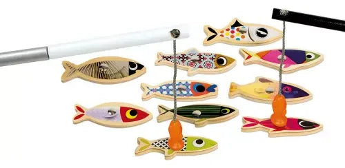 Janod Sardina Juego De Pesca Magnético Con Caña J08209