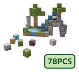 Bloques Magnéticos Cubos Steam Minecraft Shine 78PCS 2960017