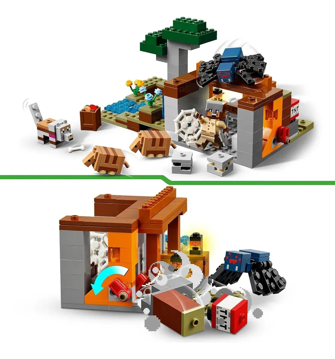 LEGO Minecraft La Expedicion a la Mina del Armadillo 21269
