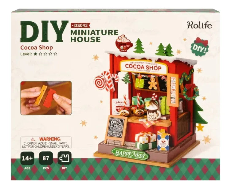Robotime Rolife Puzzle 3d Tienda De Cacao Ds042