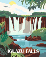 Ravensburger CreArt Pinta Por Numeros Iguazu Falls 25894