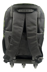 Mochila Carrito Escolar Skater 18 Pulgadas Zykl001 Shine Negro