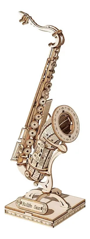 Robotime Puzzle 3d Saxofon Tg309 Rolife