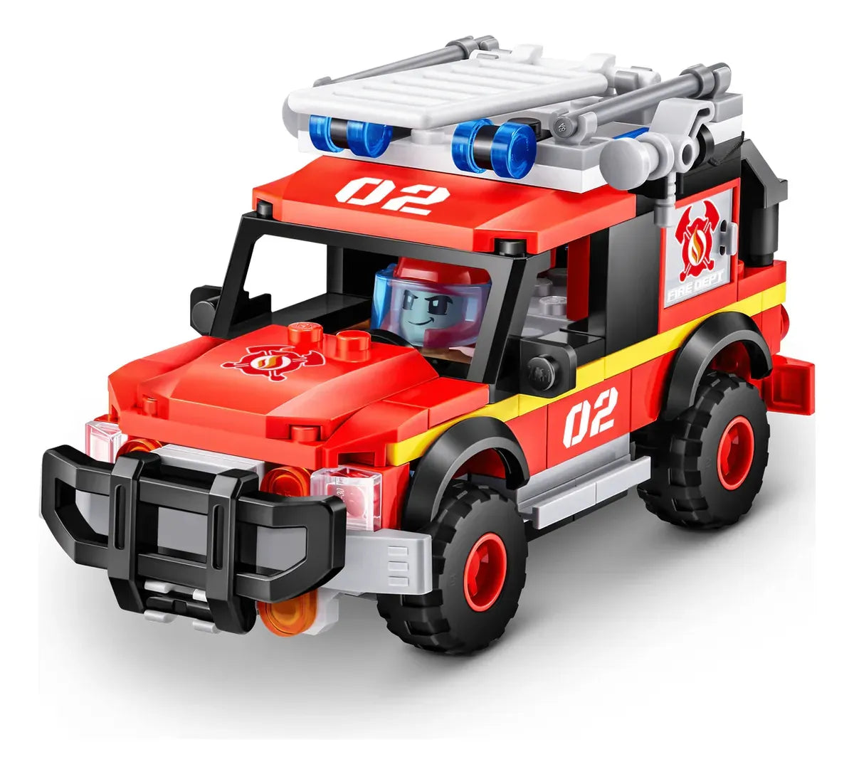 Zuru Max City Box Playset Fire Station 976pzs 83165 7646