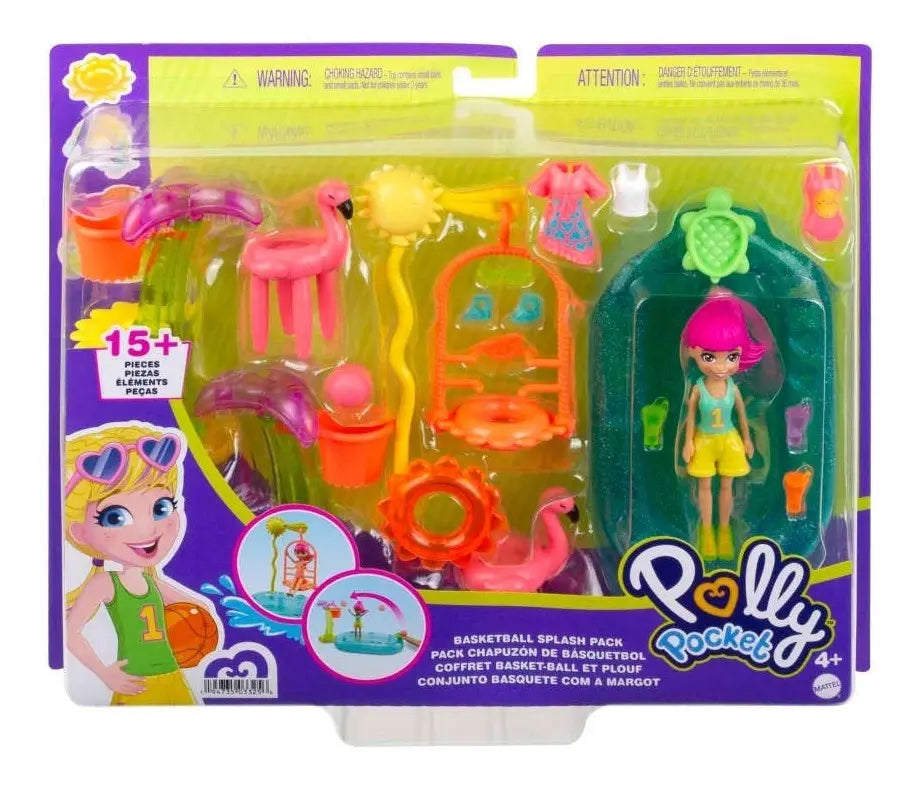 Polly Pocket Set De Juego Deporte Basket Hdw60 Mattel
