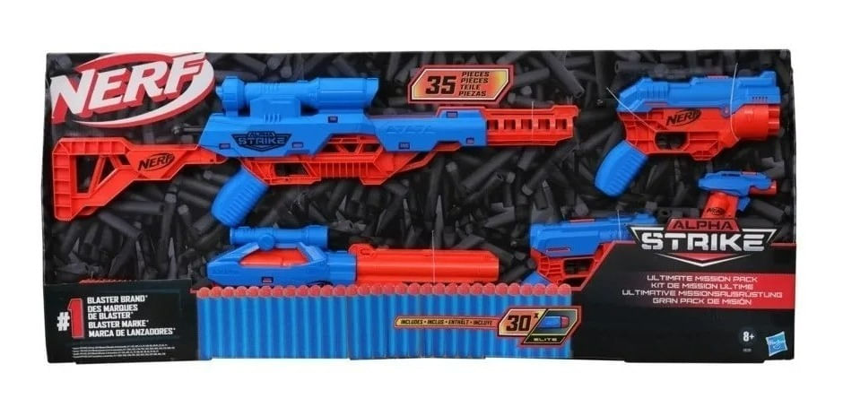Nerf Alpha Strike Ultimate Mission Pack E8340sa42