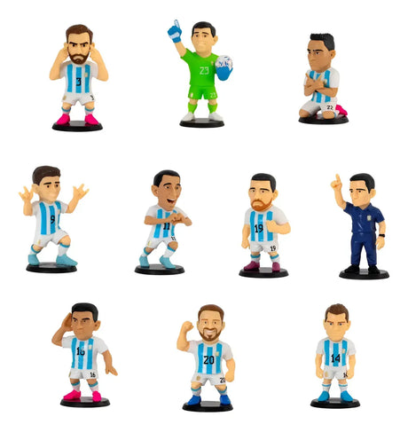 Colección Clarin Campeones Del Mundo X10 Figuras Combo 2
