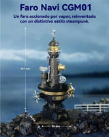 Robotime Puzzle 3d Faro De Navegación Rokr Cgm01