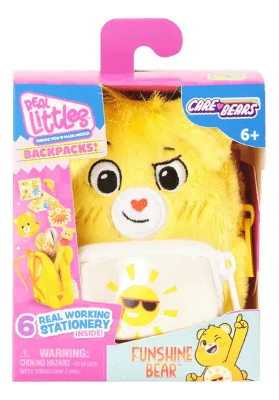 Real Littles Care Bears Mini Mochila De Peluche Sorpresa 005195 25591
