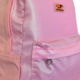 Mochila Espalda Escolar 18p Brillosa Sl1907r Kinderland Fucsia