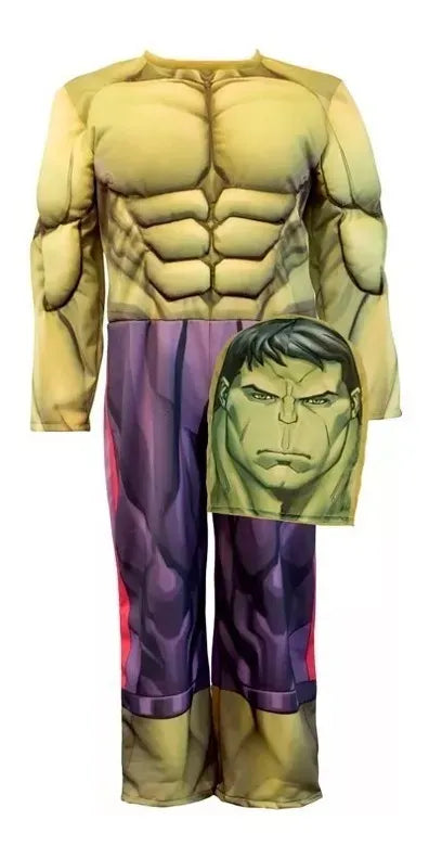 Avengers Hulk Disfraz c/Musculo T2 CAD123910