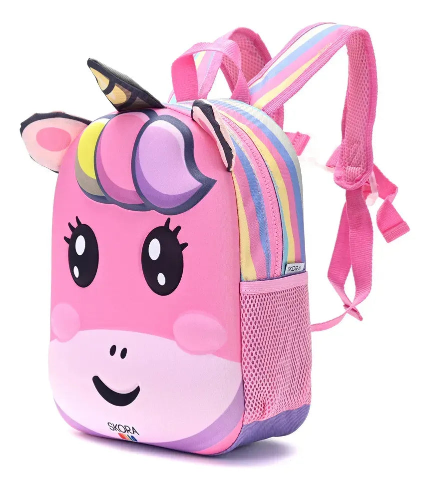 Mochila C/Luz Kawaii Mura Termoformada 22x30x10cm 12P 41310
