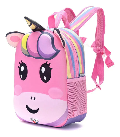 Mochila C/Luz Kawaii Mura Termoformada 22x30x10cm 12P 41310