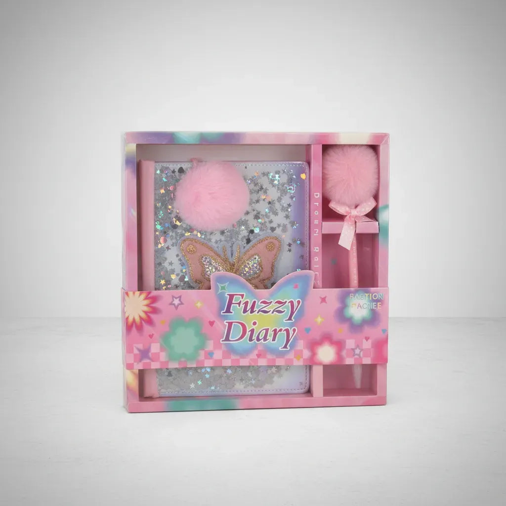 Diario Intimo Con Lapicera Fuzzy Diary Sl7002 Shine