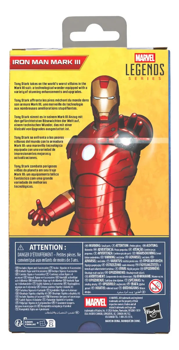 Marvel Legends A-List Iron Man Mark III G20555L00